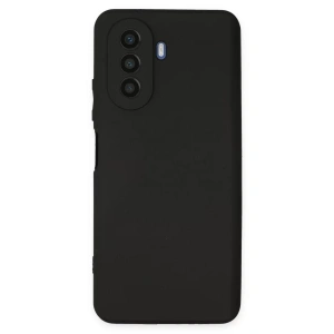 Huawei Nova Y70 Kılıf First Silikon - Siyah