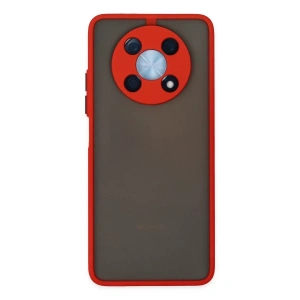 Huawei Nova Y90 Kılıf Montreal Silikon Kapak - Kırmızı