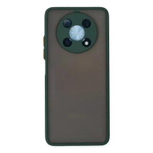 Huawei Nova Y90 Kılıf Montreal Silikon Kapak - Yeşil