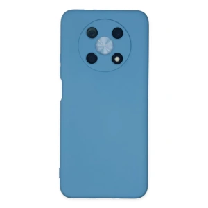 Huawei Nova Y90 Kılıf Nano içi Kadife Silikon - Mavi