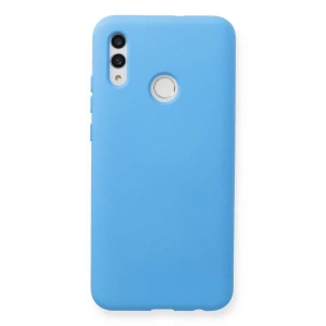 Huawei P Smart 2019 Kılıf Nano içi Kadife Silikon - Mavi
