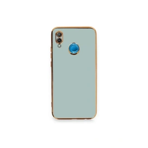 Huawei P20 Lite Kılıf Volet Silikon - Açık Yeşil