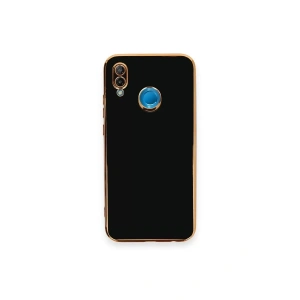 Huawei P20 Lite Kılıf Volet Silikon - Siyah