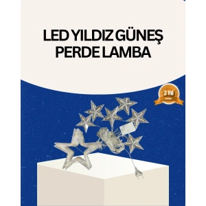 İç Mekan Uyumlu Yıldız Peri Led Perde 3x3 Metre