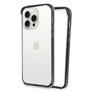iPhone 15 Pro Land Bumper Koruma Kapak - Siyah