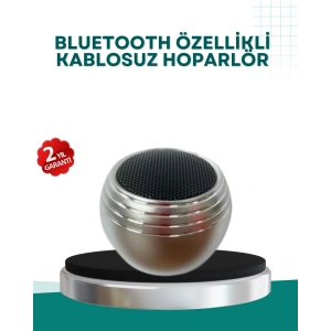 Kablosuz Mini Hoparlör Şarjlı TWS Destekli Kompakt Ses Sistemi