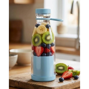 Kablosuz Taşınabilir Blender 380 ml Smoothie Milkshake Meyve Karıştırıcı