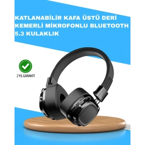 Katlanabilir Tasarımlı Taşınabilir Kablosuz Müzik Kulaklığı