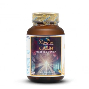 Kiperin Calm Relax Passiflora Safran Valerian HTP İçeren Akıllı Gıda Takviyesi 30 Kapsül