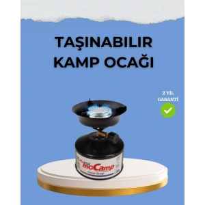 Kompakt ve Hafif Kamp Ocağı Seti Gaz Tüplü