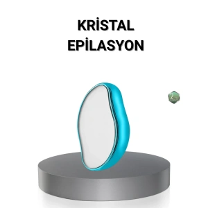 Kristal Tüy Alıcı Epilatör Kremsiz Kullanım Yüz ve Vücut İçin