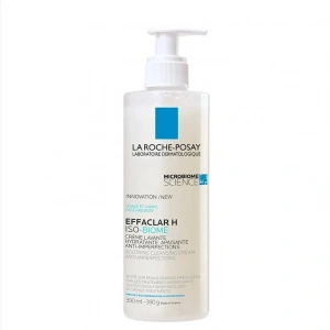 La Roche Posay Effaclar H ISO-Biome Lavant Kurutucu Etki Altındaki Yağlı ve Hassas Ciltler Için Yatıştırıcı ve Temizleyi 390 ml