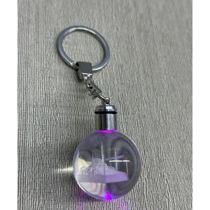 Ledli Sultanahmet Tasarımı Kristal Anahtarlık