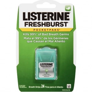 Listerine Freshburst Pocketpaks 24lü
