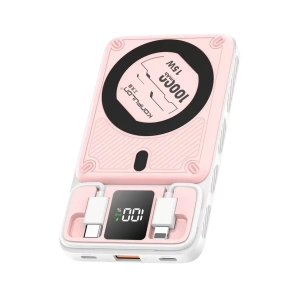 M25W 10.000 mAh 20W PD Magsafe Powerbank - Pembe