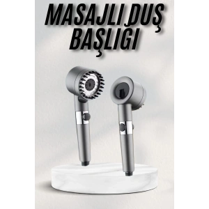 Masaj Etkili Turbolu Çok Fonksiyonlu Filtreli Duş Başlığı Yeni Nesil