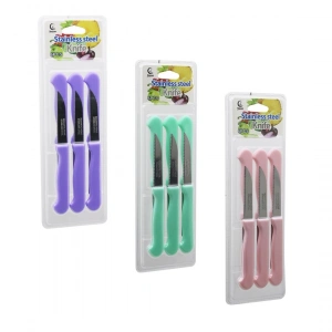 Meyve Bıçağı Seti - 6lı Paket - Paslanmaz Çelik