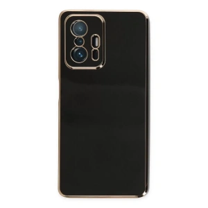 Mi 11T Pro Kılıf Volet Silikon - Siyah
