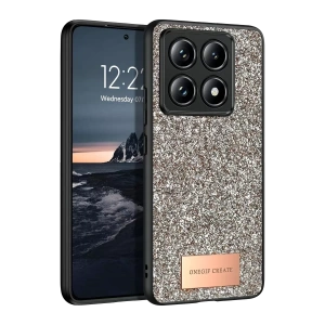 Mi 14T Pro Bright Simli Kapak - Gold