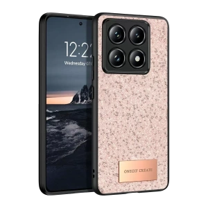 Mi 14T Pro Bright Simli Kapak - Pembe