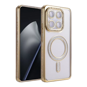 Mi 15T Pro Joke Simli Magneticsafe Kılıf - Gold