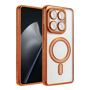 Mi 15T Pro Joke Simli Magneticsafe Kılıf - Turuncu