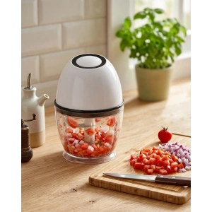 Mini Elektrikli Doğrayıcı 450 ML Şarjlı Sebze Doğrama Makinesi
