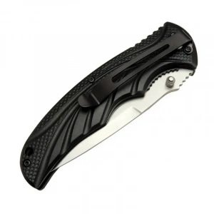 Mtech Handsome 453 Yeşil Kamp Çakı 21,5cm - Yarı Otomatik, Kemerlikli