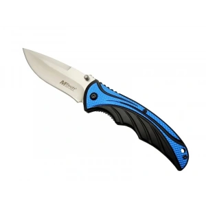 Mtech Handsome 454 Mavi Kamp Çakı 20cm - Yarı Otomatik, Kemerlikli