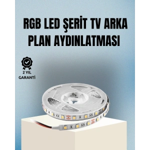Müzikle Senkronize LED Şerit TV Aydınlatma