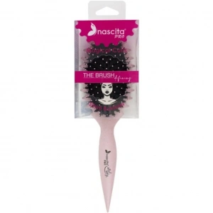 Nascita Magical Curl Bukle Belirginleştirici Saç Fırçası Pembe - 52