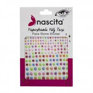 Nascita Yapışkanlı Yüz Taşı Renkli