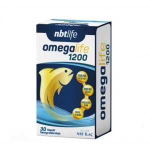 Nbt Life Omegalife 1200mg 30 Kapsül