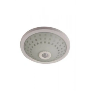 NİSALUCE E-2002 TAVAN ARMATÜR ( CAMLI  KAFES ) ( 360° HAREKET SENSÖRLÜ=5MT ALGI ) (2 ADET E27 AMPUL DUYLU )*12
