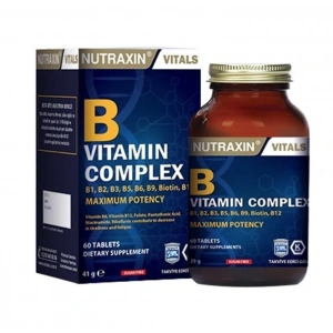 Nutraxin B Complex Vitamin 60 Kapsül