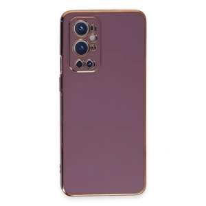 One Plus 9 Pro Kılıf Volet Silikon - Mor