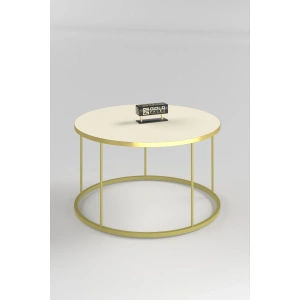 ORTA SEHPA TERRA LÜX GOLD KREM