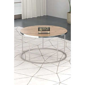 ORTA SEHPA TERRA LÜX GÜMÜŞ CEVİZ