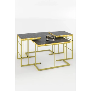 ORTA SEHPA VE ZİGON SEHPA SOLO SET GOLD BENDİR