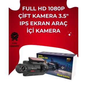 Otomatik Kayıtlı Full HD Araç Kamerası – Döngüsel Kayıt ve Hareket Algılama