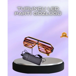 Parti ve Festival İçin LED Işıklı Eğlence Gözlüğü