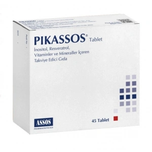 Pikassos İnositol ve Resveratrol 45 Tablet