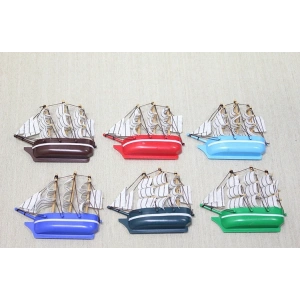 Plastik Gemi Magnet