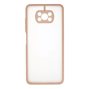 Pocophone X3 Kılıf Montreal Silikon Kapak - Pembe
