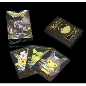 Pokemon Oyun Kartı Metalik Siyah Deste