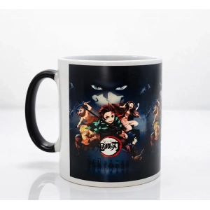 Porselen Renk Değiştiren Demon Slayer Kupa Bardak - Model 2