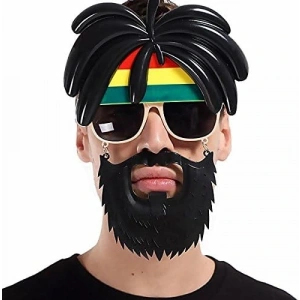 Rasta Peruklu Bob Marley Parti Gözlüğü