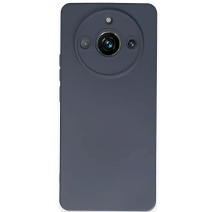 Realme 11 Pro Kılıf Nano içi Kadife Silikon - Gri