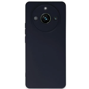 Realme 11 Pro Kılıf Nano içi Kadife Silikon - Lacivert