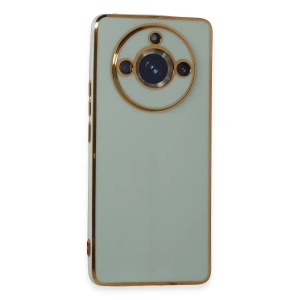 Realme 11 Pro Kılıf Volet Silikon - Açık Yeşil